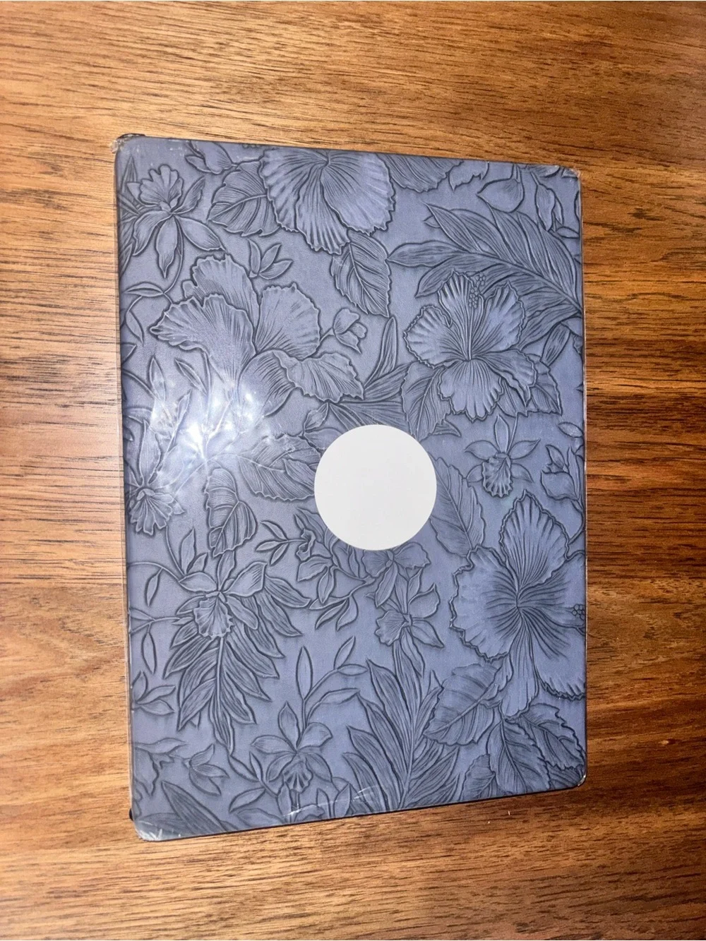 NEW MACBOOK PRO 14 Laptop with Embossed Floral Slate-Blue Cover (Etsy)
